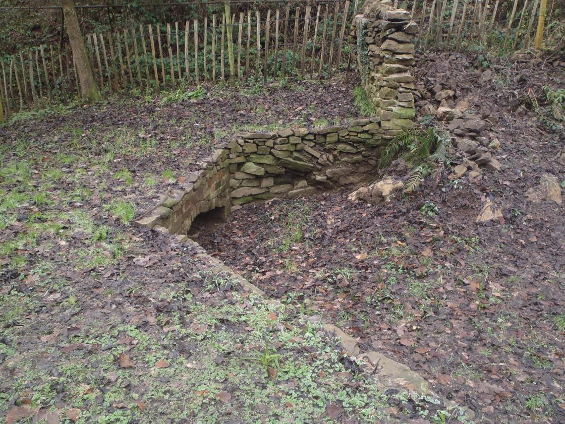 Water channel from Mill pond end