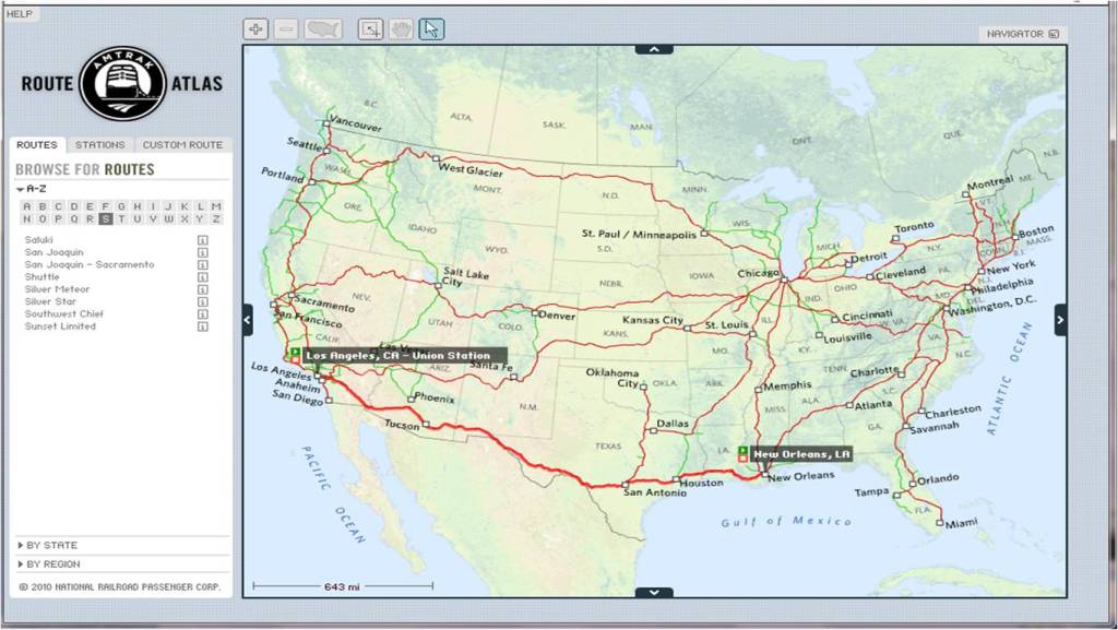 Sunset Limited westbound