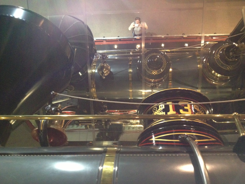 Reflections of a locomotive and an author 