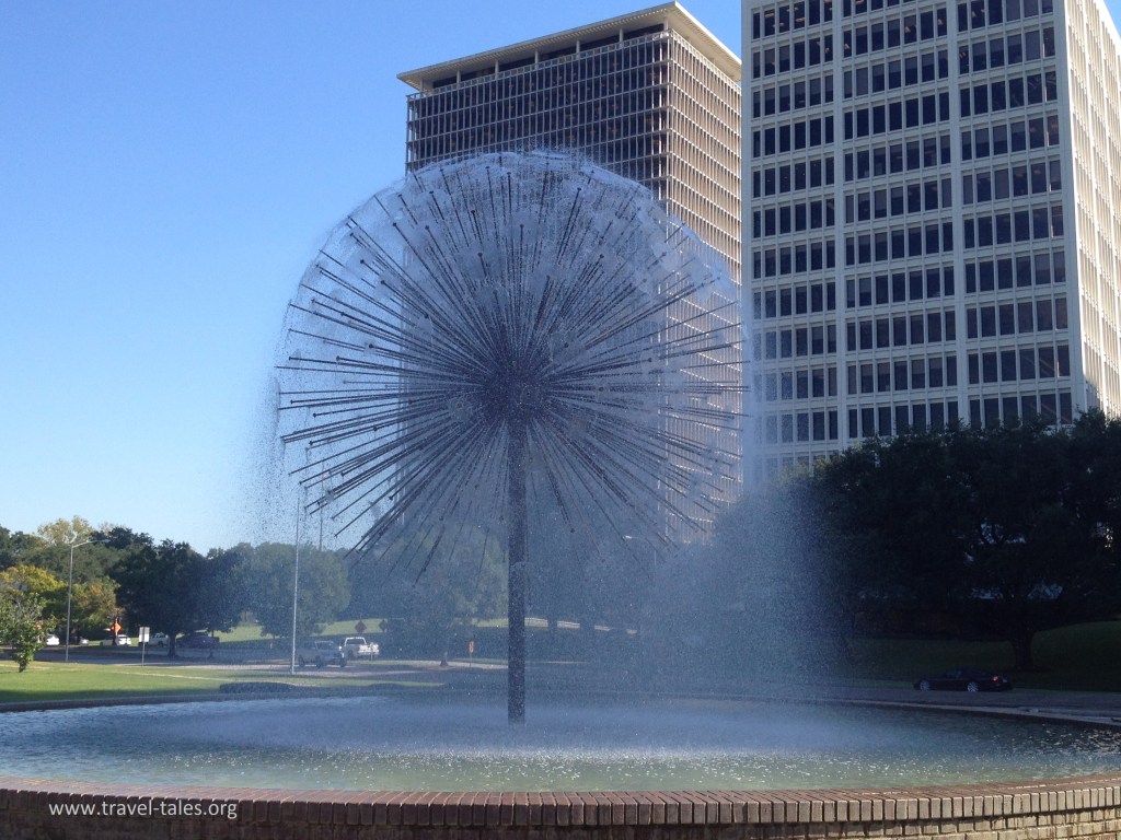 Dandelion fountain