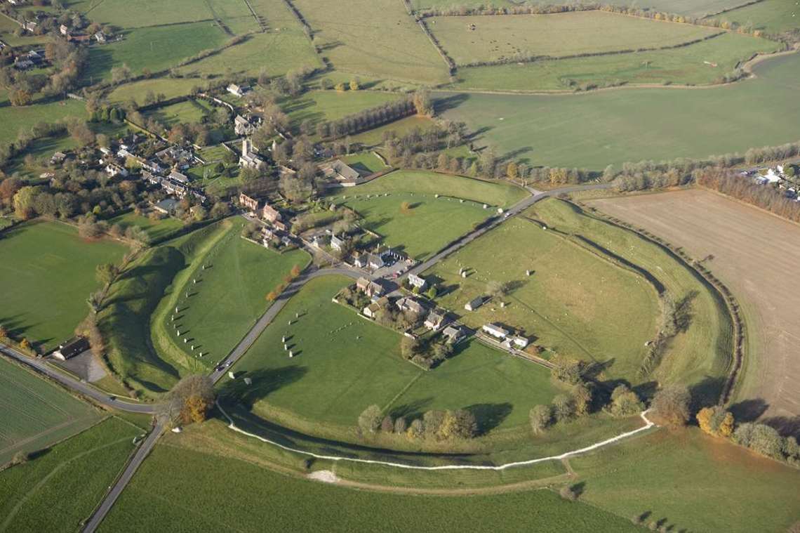 avebury aerial